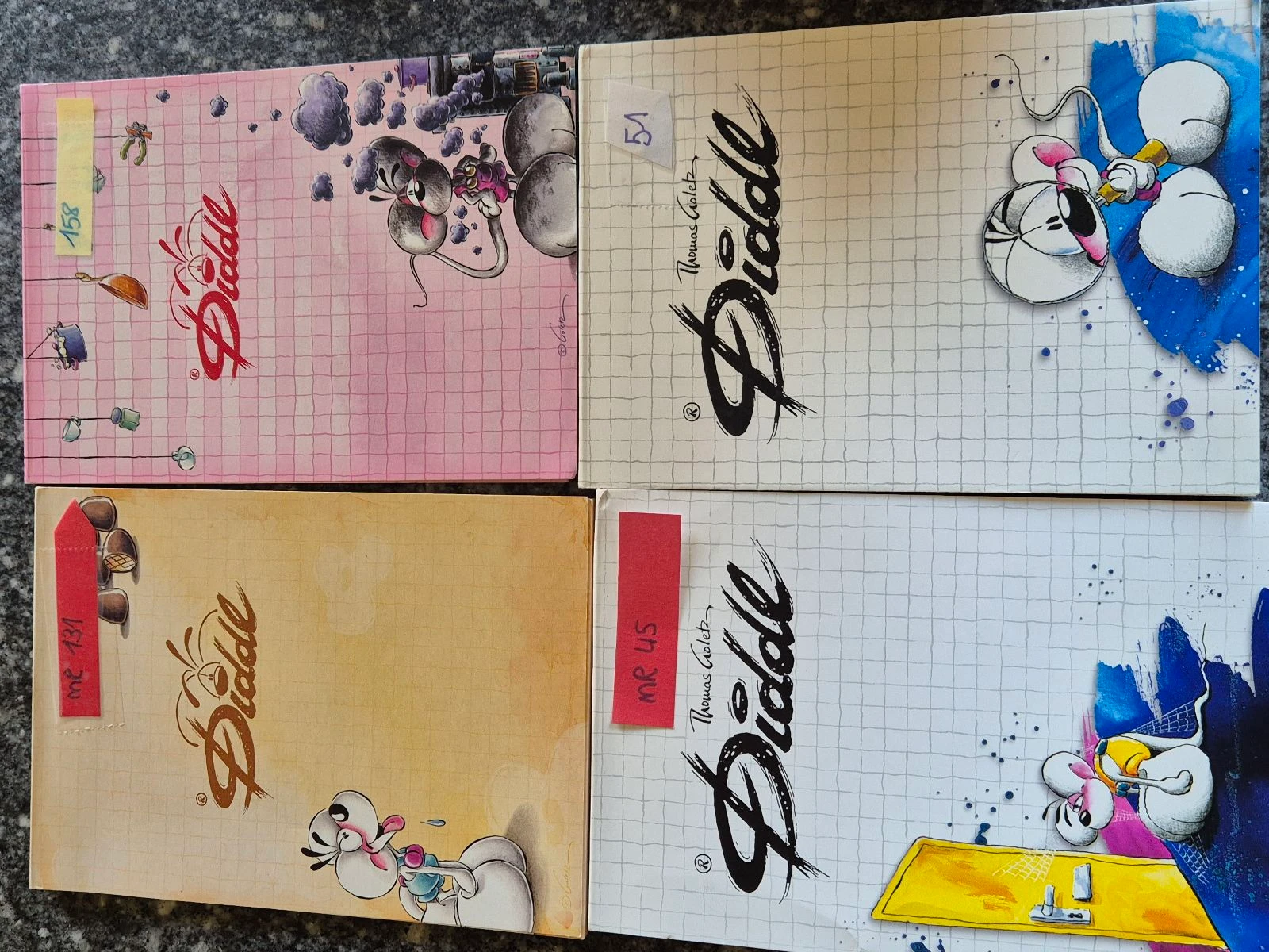 Set de 50 hojas Diddl – photo 5